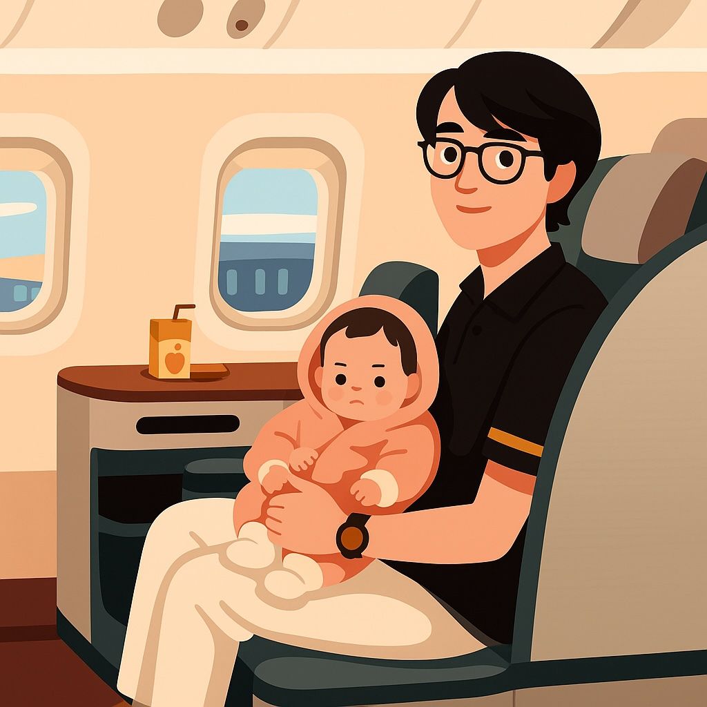 アレちゃん、はじめての空のたび