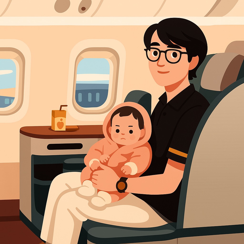 Alexandra’s Very First Flight